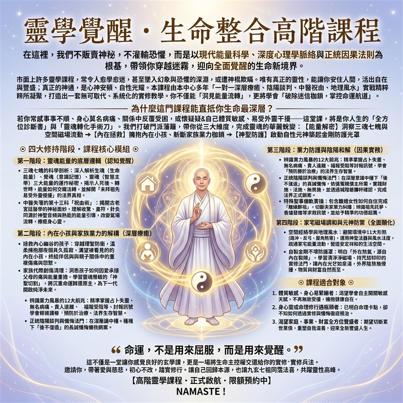 靈學課程